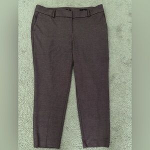 Loft plus Marisa‎ burgundy pant 16